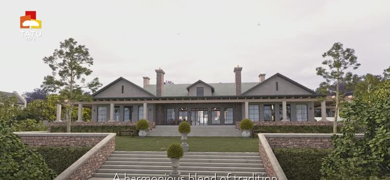 A house in the traditional register
