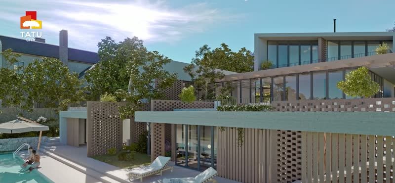 A contemporary house at Kofinaf