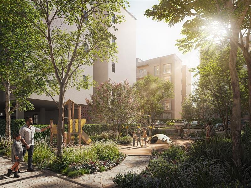 Porini Point, Contemporary homes on a scenic hillside
